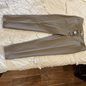 EILEEN FISHER Slim Ankle Pant Small Stone New with tags - S5KO-P2716M